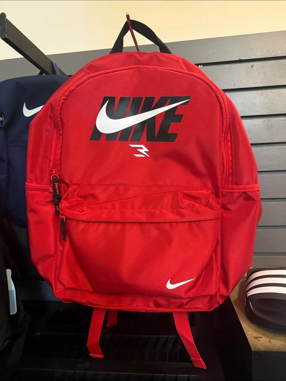Nike Red Russell Wilson backpack fits 15” laptop